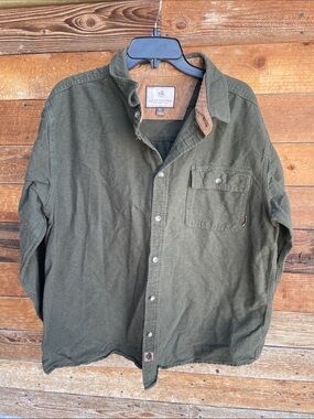 Legendary Whitetails Original Shirt Men’s XL 100% Cotton Plaid Button Up Flannel